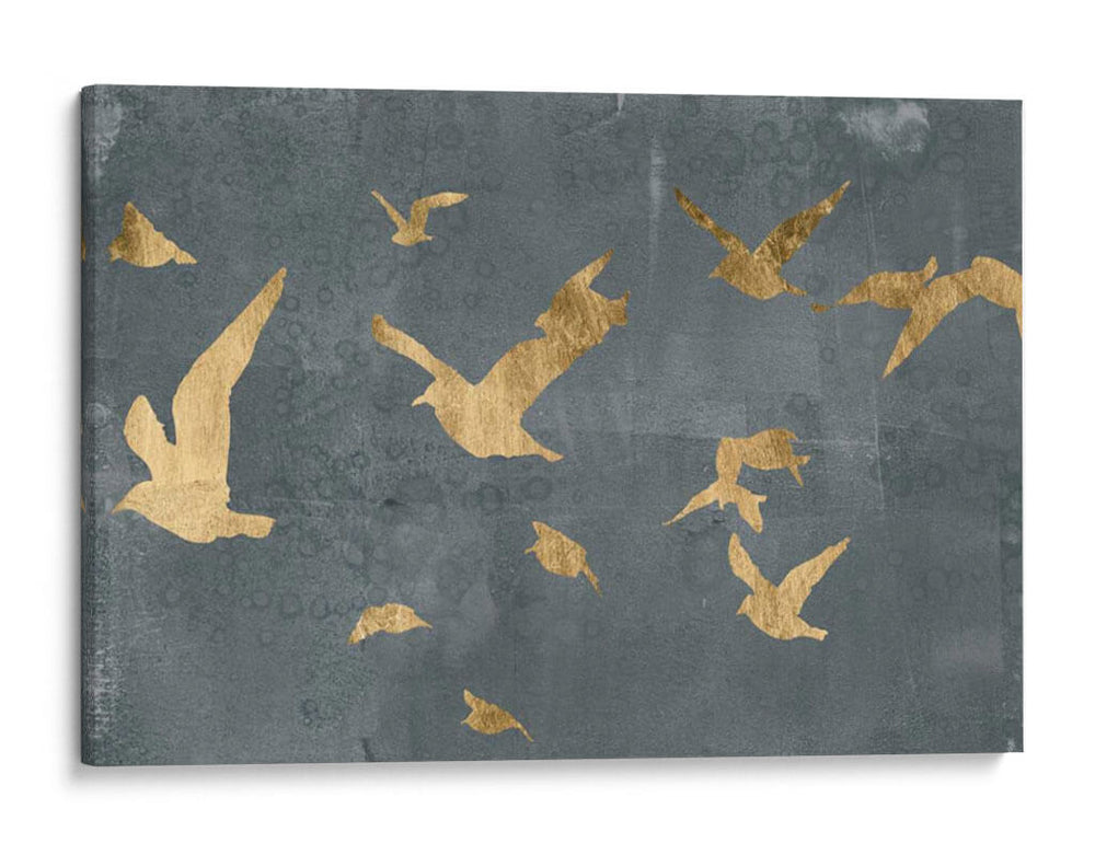 Siluetas En Vuelo Iii - Jennifer Goldberger | Cuadro decorativo de Canvas Lab