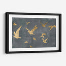 Siluetas En Vuelo Iii - Jennifer Goldberger | Cuadro decorativo de Canvas Lab
