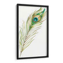 Acuarela Peacock Feather Ii - Ethan Harper | Cuadro decorativo de Canvas Lab