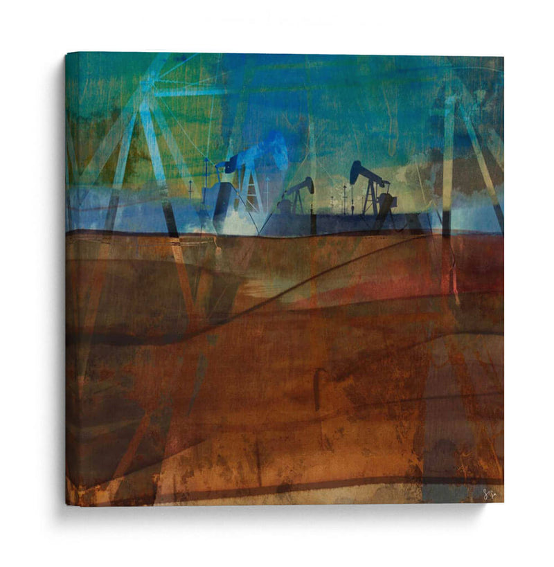 Extracción De Petróleo Extracción Ii - Sisa Jasper | Cuadro decorativo de Canvas Lab