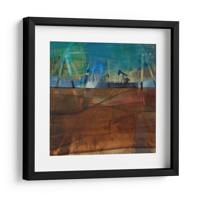 Extracción De Petróleo Extracción Ii - Sisa Jasper | Cuadro decorativo de Canvas Lab
