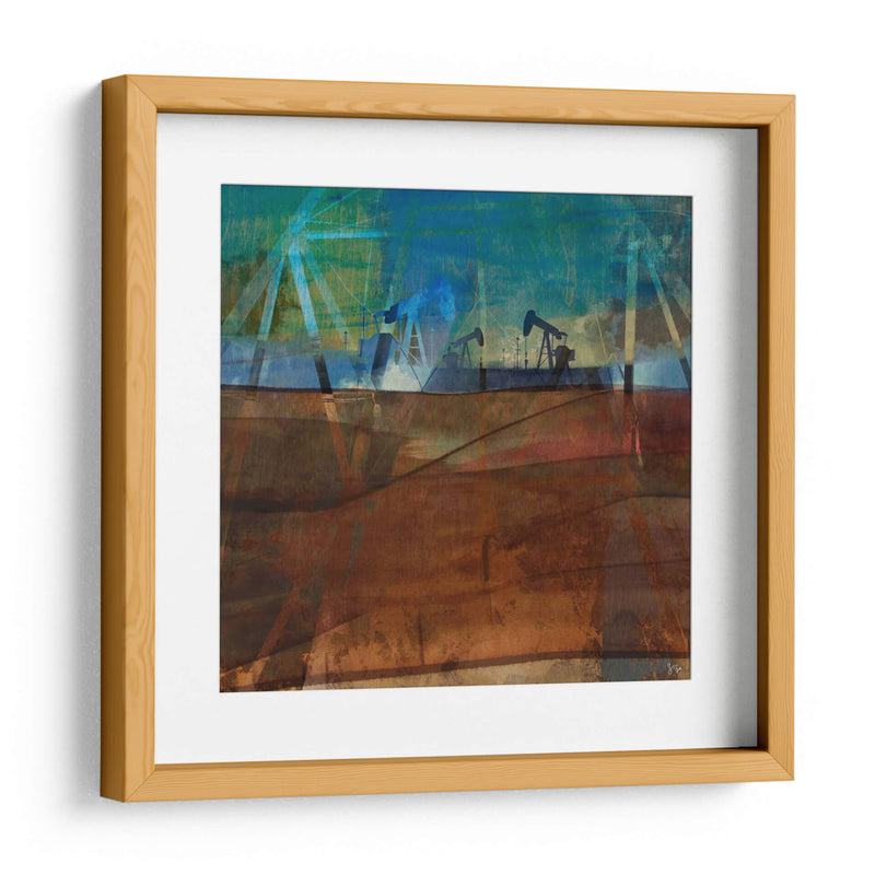 Extracción De Petróleo Extracción Ii - Sisa Jasper | Cuadro decorativo de Canvas Lab