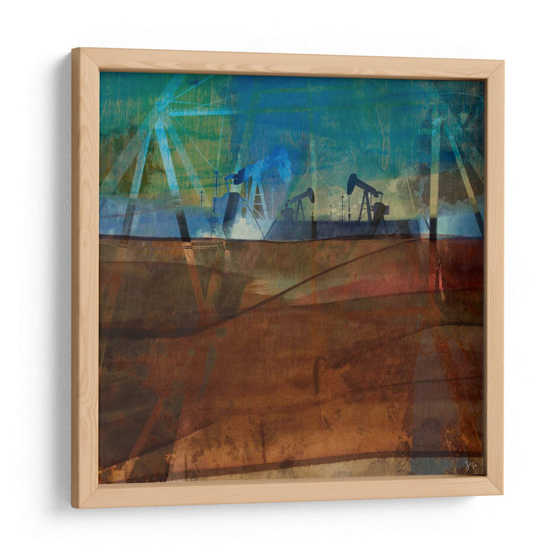 Extracción De Petróleo Extracción Ii - Sisa Jasper | Cuadro decorativo de Canvas Lab