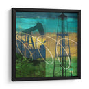 Plataforma Petrolera Y Petróleo Poy Collage - Sisa Jasper | Cuadro decorativo de Canvas Lab