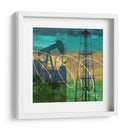 Plataforma Petrolera Y Petróleo Poy Collage - Sisa Jasper | Cuadro decorativo de Canvas Lab