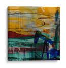 Plataforma Petrolera Abstracta - Sisa Jasper | Cuadro decorativo de Canvas Lab
