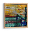 Plataforma Petrolera Abstracta - Sisa Jasper | Cuadro decorativo de Canvas Lab