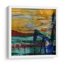 Plataforma Petrolera Abstracta - Sisa Jasper | Cuadro decorativo de Canvas Lab