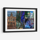 Texas Steer Collage - Sisa Jasper | Cuadro decorativo de Canvas Lab