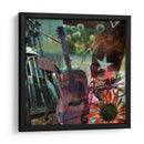 Collage De Guitarra - Sisa Jasper | Cuadro decorativo de Canvas Lab