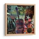 Collage De Guitarra - Sisa Jasper | Cuadro decorativo de Canvas Lab