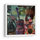 Collage De Guitarra - Sisa Jasper | Cuadro decorativo de Canvas Lab