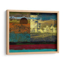 Collage De Caballos Y Heno - Sisa Jasper | Cuadro decorativo de Canvas Lab