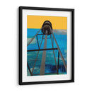 Abstracto De La Torre De Agua - Sisa Jasper | Cuadro decorativo de Canvas Lab