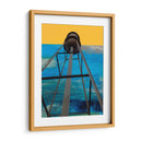 Abstracto De La Torre De Agua - Sisa Jasper | Cuadro decorativo de Canvas Lab