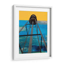 Abstracto De La Torre De Agua - Sisa Jasper | Cuadro decorativo de Canvas Lab