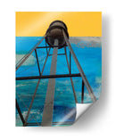 Abstracto De La Torre De Agua - Sisa Jasper | Cuadro decorativo de Canvas Lab