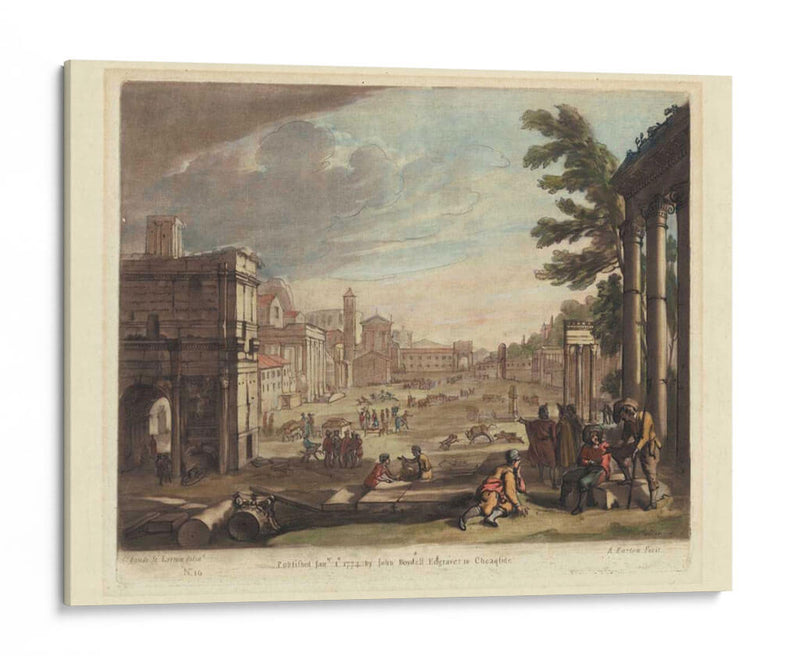 Vista Italiana Ii - Claude Lorrain | Cuadro decorativo de Canvas Lab