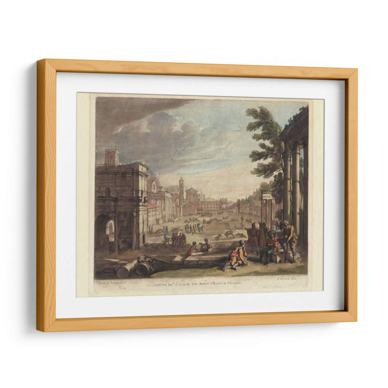 Vista Italiana Ii - Claude Lorrain | Cuadro decorativo de Canvas Lab