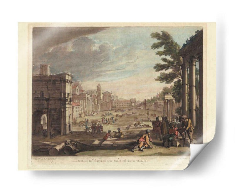 Vista Italiana Ii - Claude Lorrain | Cuadro decorativo de Canvas Lab