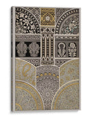 Adorno En Oro Y Plata I - Vision Studio | Cuadro decorativo de Canvas Lab