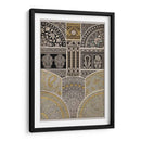 Adorno En Oro Y Plata I - Vision Studio | Cuadro decorativo de Canvas Lab