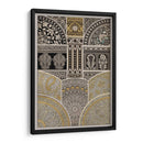Adorno En Oro Y Plata I - Vision Studio | Cuadro decorativo de Canvas Lab