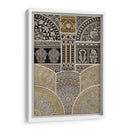 Adorno En Oro Y Plata I - Vision Studio | Cuadro decorativo de Canvas Lab