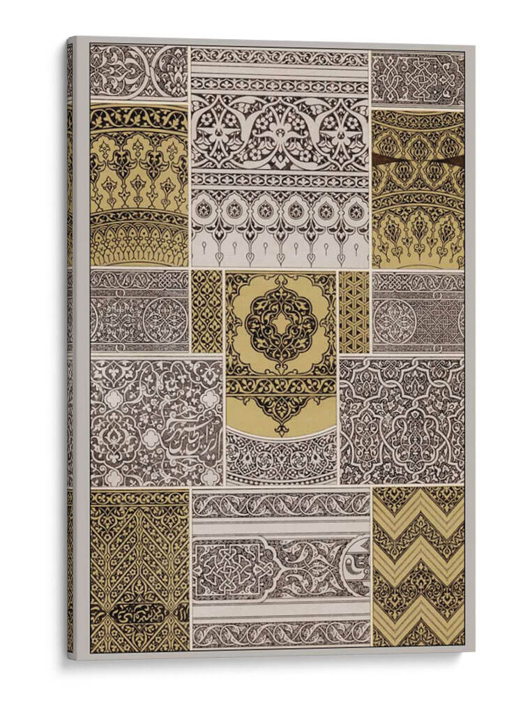 Adorno En Oro Y Plata Ii. - Vision Studio | Cuadro decorativo de Canvas Lab
