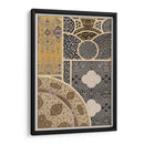 Adorno En Oro Y Plata Iii. - Vision Studio | Cuadro decorativo de Canvas Lab