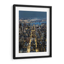 Luces cálidas en la ciudad | Cuadro decorativo de Canvas Lab