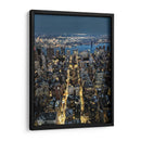 Luces cálidas en la ciudad | Cuadro decorativo de Canvas Lab