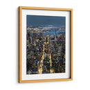 Luces cálidas en la ciudad | Cuadro decorativo de Canvas Lab