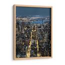 Luces cálidas en la ciudad | Cuadro decorativo de Canvas Lab