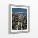 Luces cálidas en la ciudad | Cuadro decorativo de Canvas Lab