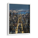 Luces cálidas en la ciudad | Cuadro decorativo de Canvas Lab