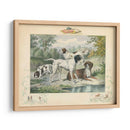 Un Grupo De Spaniels | Cuadro decorativo de Canvas Lab