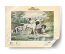 Un Grupo De Spaniels | Cuadro decorativo de Canvas Lab