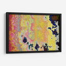 Mapa digital con amarillo | Cuadro decorativo de Canvas Lab