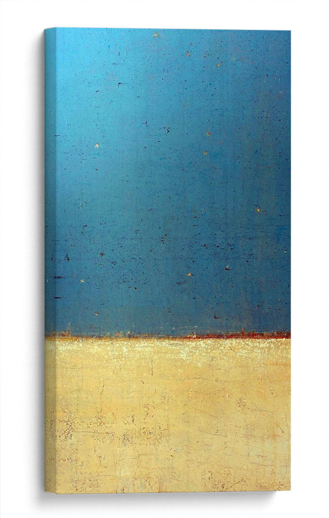 Mar y arena simple | Cuadro decorativo de Canvas Lab