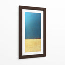 Mar y arena simple | Cuadro decorativo de Canvas Lab