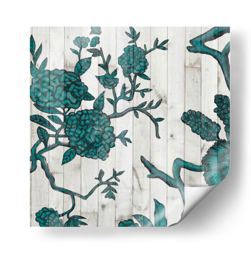 Terra Verde Chinoiserie Ii - Naomi McCavitt | Cuadro decorativo de Canvas Lab