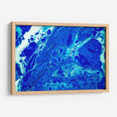 Marmoleado azul | Cuadro decorativo de Canvas Lab