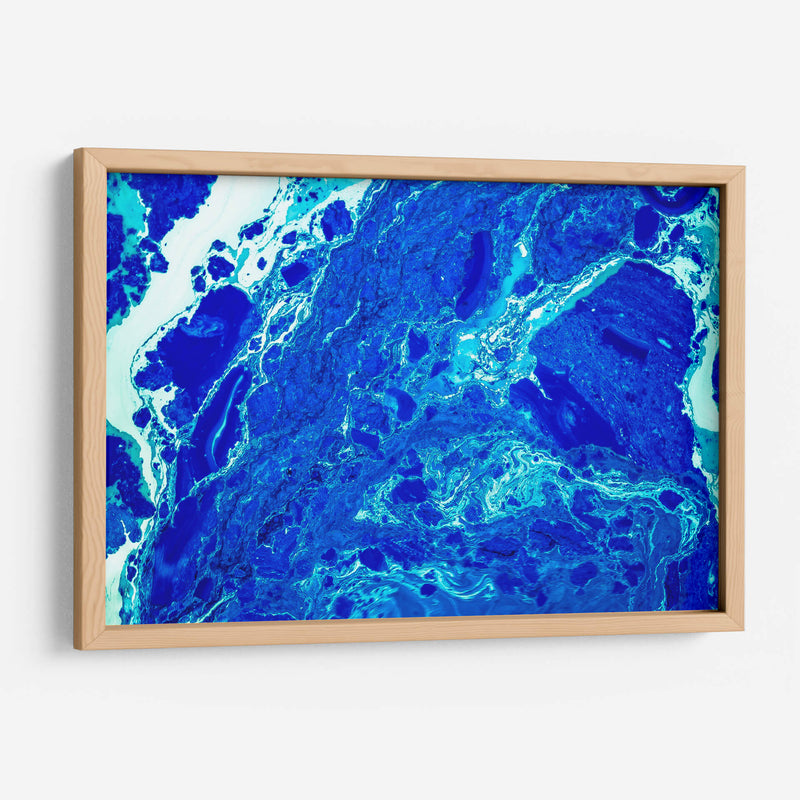 Marmoleado azul | Cuadro decorativo de Canvas Lab
