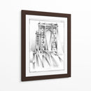 Art Deco Bridge Study I - Ethan Harper | Cuadro decorativo de Canvas Lab