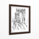 Art Deco Bridge Study I - Ethan Harper | Cuadro decorativo de Canvas Lab