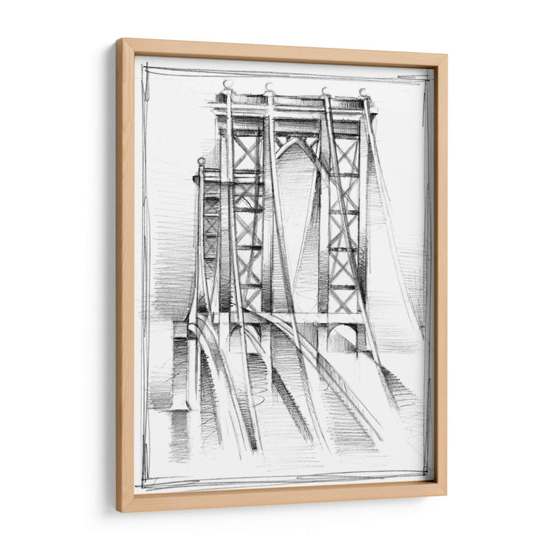 Art Deco Bridge Study I - Ethan Harper | Cuadro decorativo de Canvas Lab