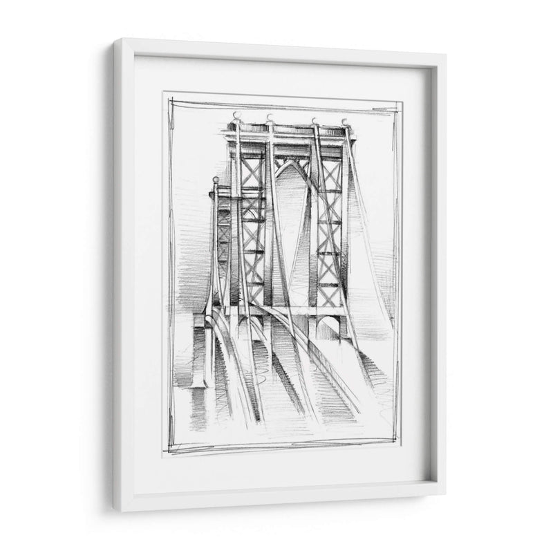 Art Deco Bridge Study I - Ethan Harper | Cuadro decorativo de Canvas Lab