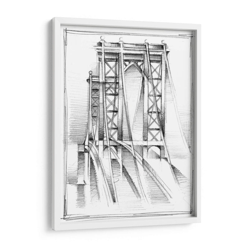 Art Deco Bridge Study I - Ethan Harper | Cuadro decorativo de Canvas Lab