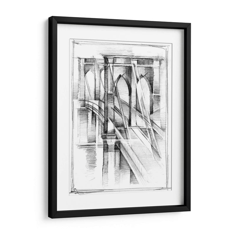 Art Deco Bridge Study Ii - Ethan Harper | Cuadro decorativo de Canvas Lab